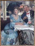 William Glackens At Mouquin's oil painting
